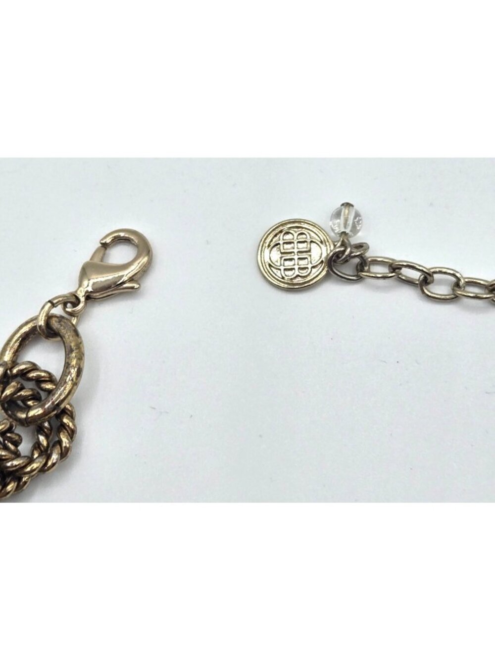 Dana Buchman Chain Necklace 15-inch Gold Tone Bronze Tone 3-inch Extender - Picture 3 of 8